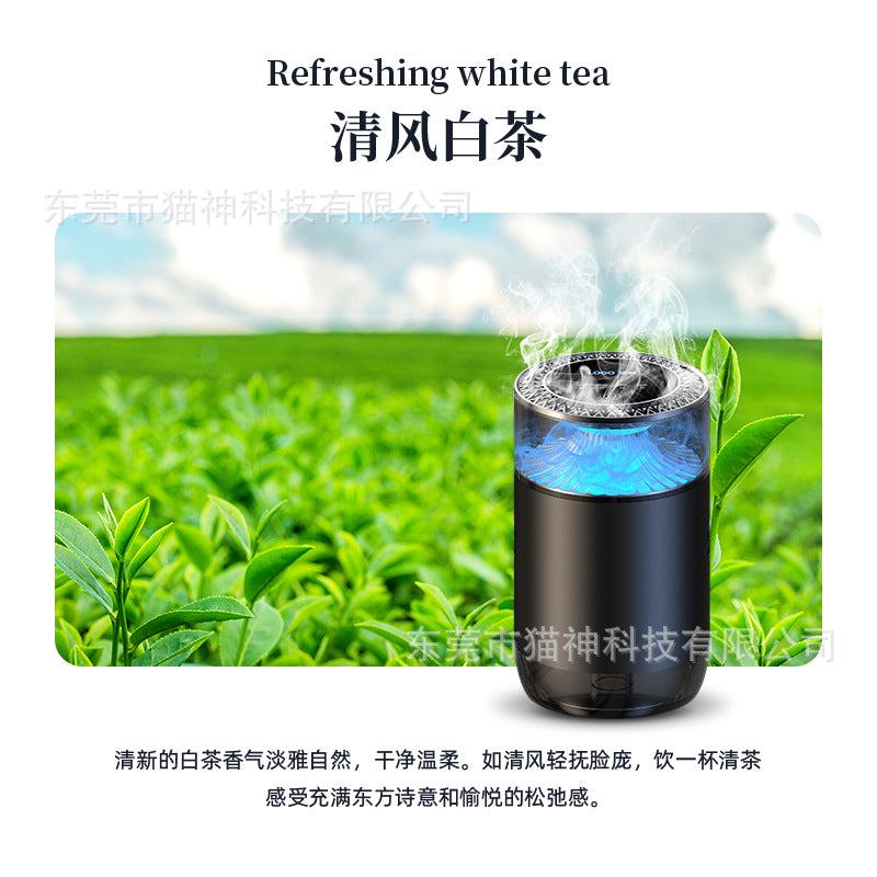 2024 New Sea Cloud Car Aromatherapy Machine: Automatic & Intelligent Fragrance Diffuser